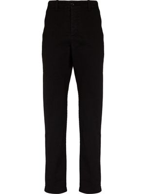 YMC straight-leg chino trousers - 01 BLACK
