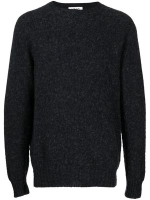YMC Suedehead wool jumper - Black