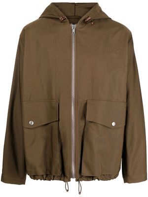YMC Tarpon hooded jacket - Green