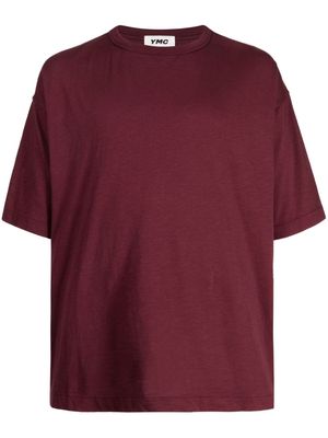 YMC Triple cotton T-shirt - Red