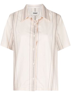 YMC Vegas short-sleeved shirt - Neutrals