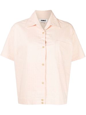 YMC Wanda short-sleeved shirt - Pink