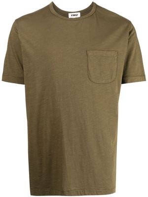 YMC Wild Ones organic-cotton T-Shirt - Green