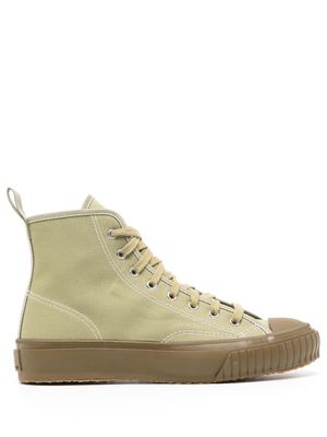 YMC x Moonstar high-top sneakers - Green