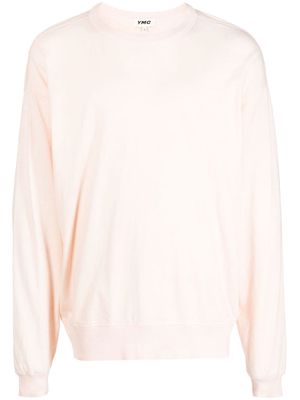 YMC Zephyr organic cotton sweatshirt - Pink