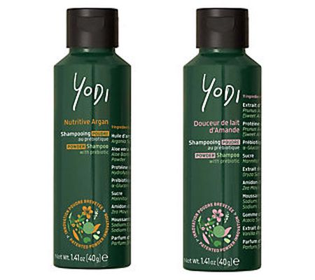 Yodi Beauty Powder Shampoo and Nutritive Powder Shampoo