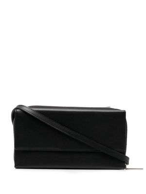 Yohji Yamamoto asymmetric-design satchel - Black