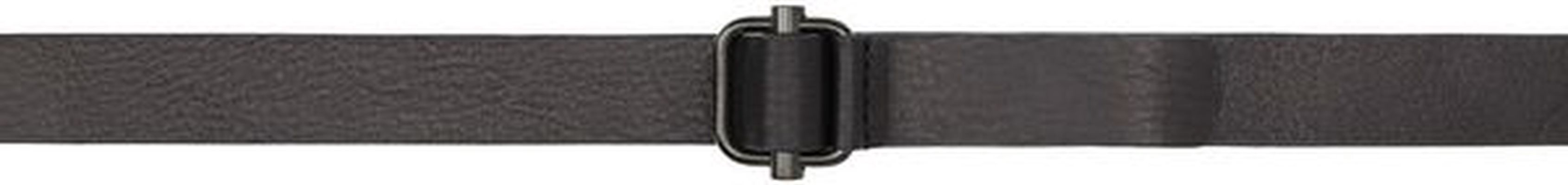 Yohji Yamamoto Black Cinch Belt