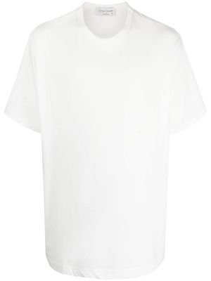 Yohji Yamamoto crew-neck cotton T-shirt - White