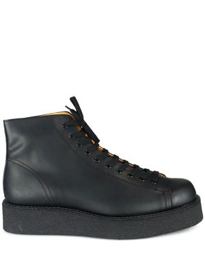Yohji Yamamoto Demi leather boots - Black