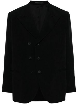 Yohji Yamamoto double-breasted blazer - Black