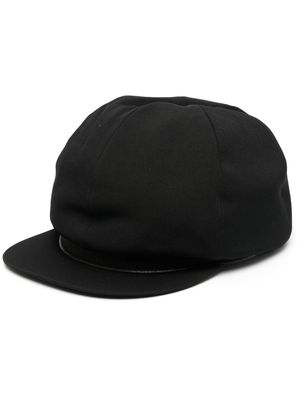Yohji Yamamoto flat-peak cap - Black