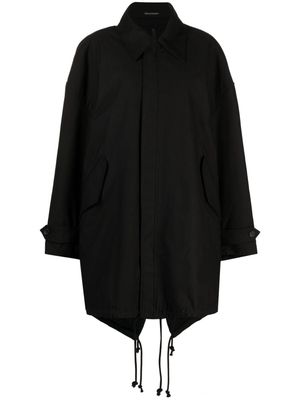 Yohji Yamamoto Military Backside Mods coat - Black