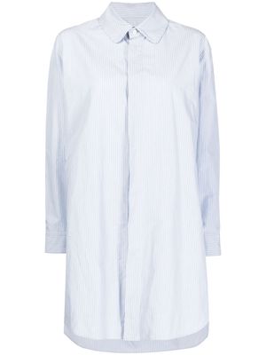 Yohji Yamamoto oversize button-down shirt - Blue