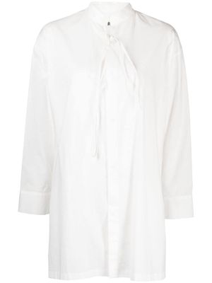 Yohji Yamamoto R-Designed long-sleeve shirt - White