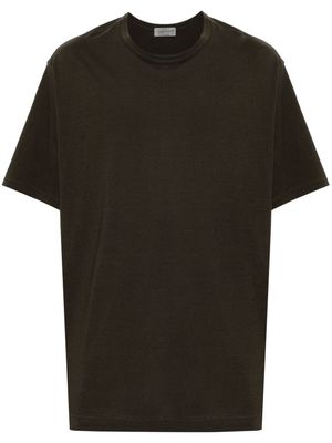 Yohji Yamamoto short-sleeve cotton T-shirt - Green