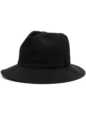Yohji Yamamoto wool bucket hat - Black