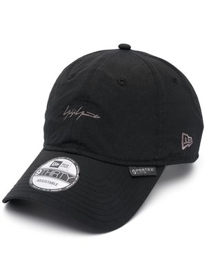 Yohji Yamamoto x New Era logo-embroidered baseball cap - Black