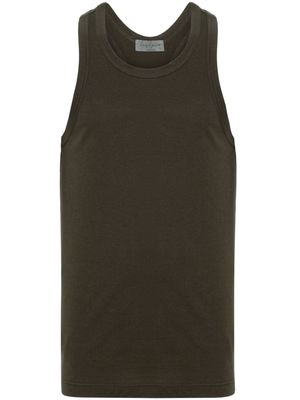 Yohji Yamamoto X Running cotton tank top - Green