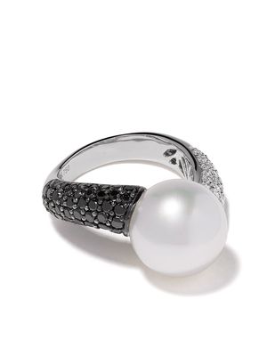 Yoko London 18kt white gold Twilight South Sea pearl and diamond ring - 7