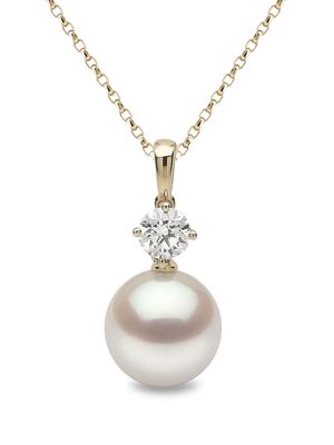 Yoko London 18kt yellow gold Classic pearl necklace