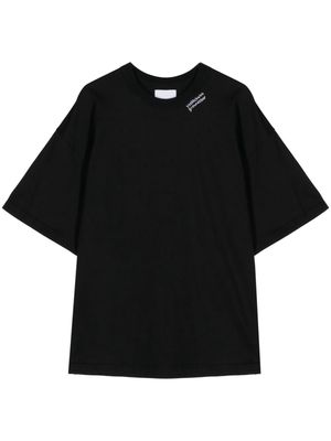 Yoshiokubo Cactus cotton T-shirt - Black