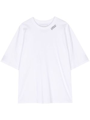 Yoshiokubo Cactus cotton T-shirt - White