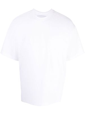 Yoshiokubo rear rope print T-shirt - White