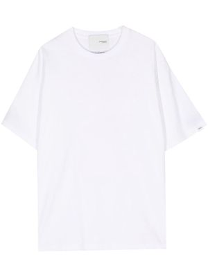 Yoshiokubo Shark cotton T-shirt - White