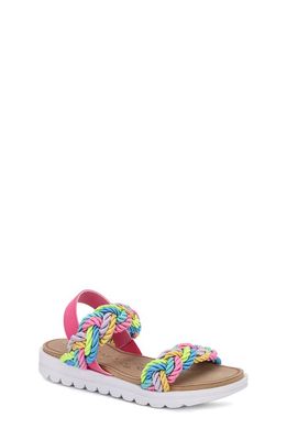 Yosi Samra Kids' Miss Bradie Sandal in Pink Multi