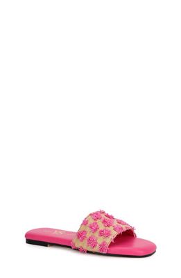 Yosi Samra Kids' Miss Reese Slide Sandal in Pink