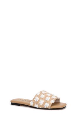 Yosi Samra Kids' Miss Reese Slide Sandal in White