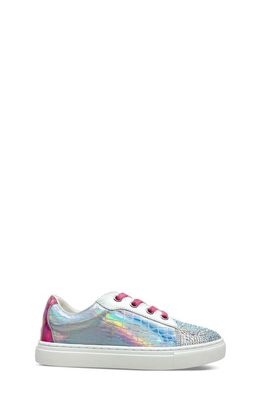 Yosi Samra Miss Harper Appliqué Glitter Sneaker in Iridescent