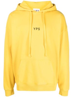 YOUNG POETS Danis logo-print hoodie - Yellow