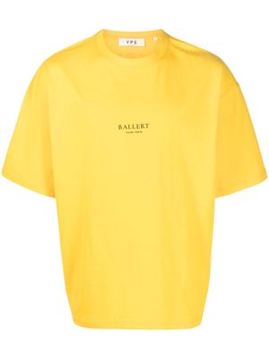 YOUNG POETS Effects Yoricko short-sleeve T-shirt - Yellow