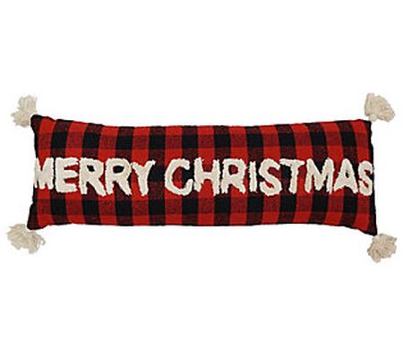 Young's Cotton Printed Christmas Accent Pillow
