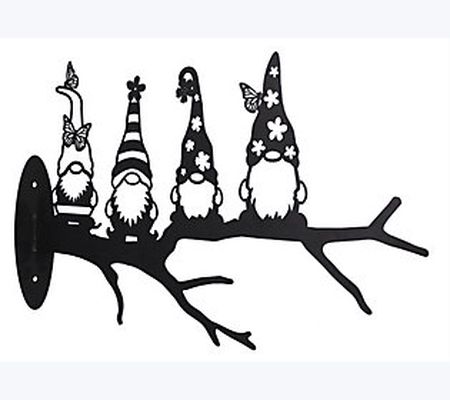 Young's, Inc. Metal Gnome Wall Decor