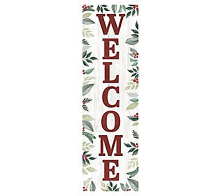 Youngs Inc. Welcome Leaf Border Wall Decor