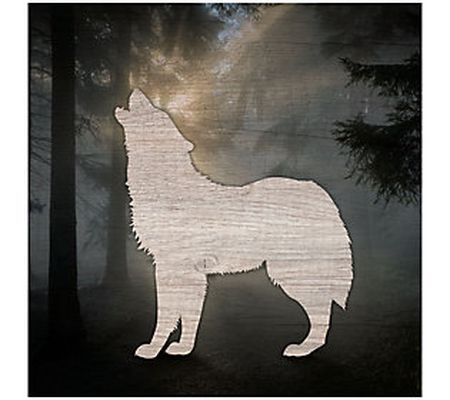 Young's Inc.Wolf howling, Wall Decor