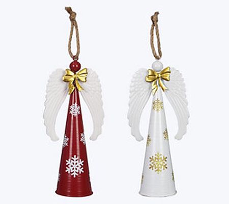 Young's Metal Angel Tabletop, Set of 2