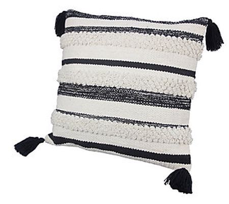 Young's Square Cotton Woven 18" Pillow