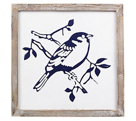 Young's Wood Framed Bird Wall Art