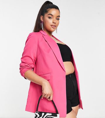 Yours blazer in pink - part of a set
