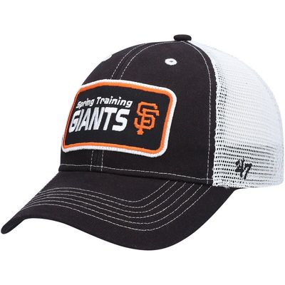 Youth '47 Black San Francisco Giants Woodlawn Snapback Hat