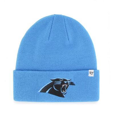 Youth '47 Blue Carolina Panthers Basic Cuffed Knit Hat