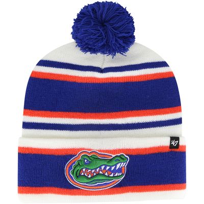 Youth '47 White Florida Gators Stripling Cuffed Knit Hat with Pom