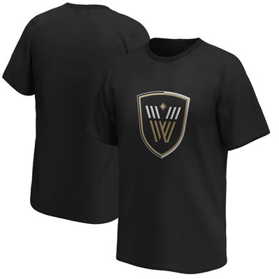 Youth Black Vancouver Warriors Primary Logo T-Shirt