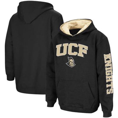 Youth Colosseum Black UCF Knights 2-Hit Team Pullover Hoodie