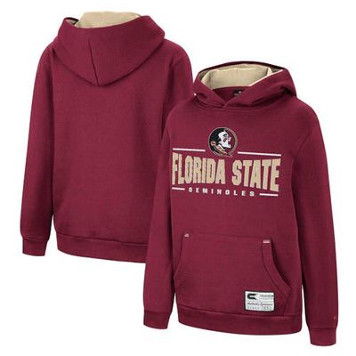 Youth Colosseum Garnet Florida State Seminoles Lead Guitarists Pullover Hoodie