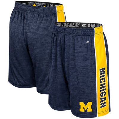 Youth Colosseum Navy Michigan Wolverines Creative Control Shorts
